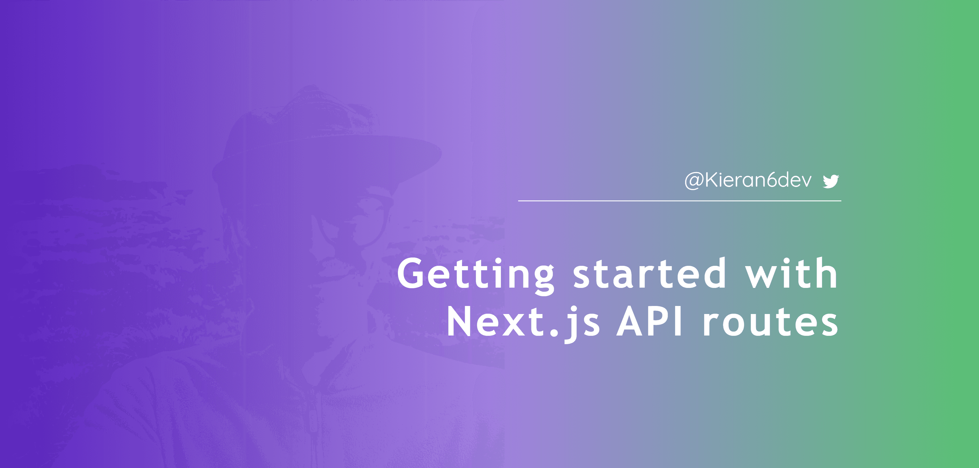 Getting started with Next.js API routes